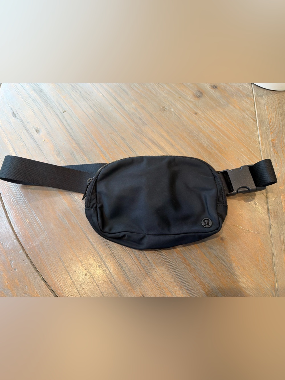 lululemon Black Belt Bag